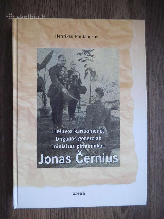 Knyga "Lk brigados generolas Jonas Černius"