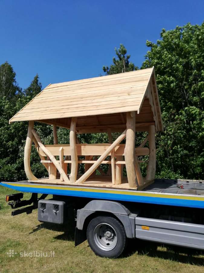 Parduodu kreivuolių pavėsines.kaina nuo 750€ - nuotraukos Nr. 21