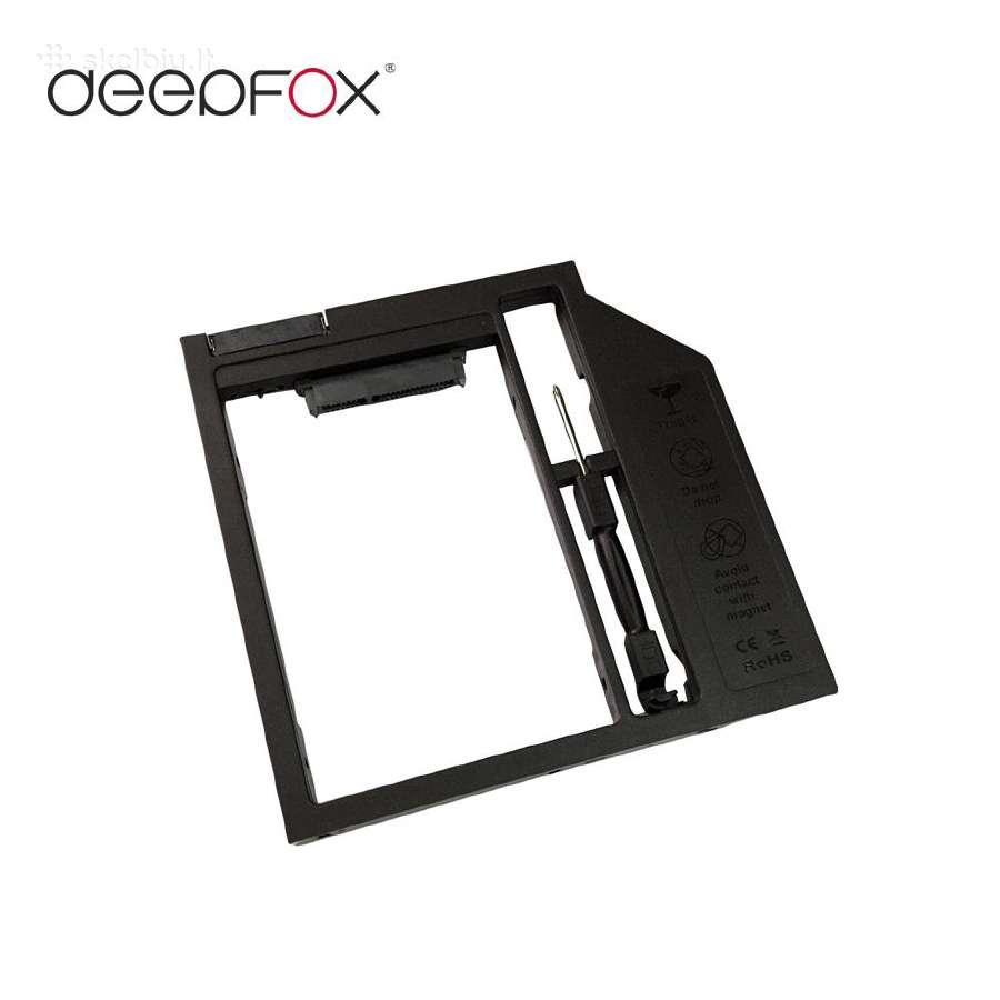 Dvd HDD SSD universalus adapteris 9.5-12mm - nuotraukos Nr. 4