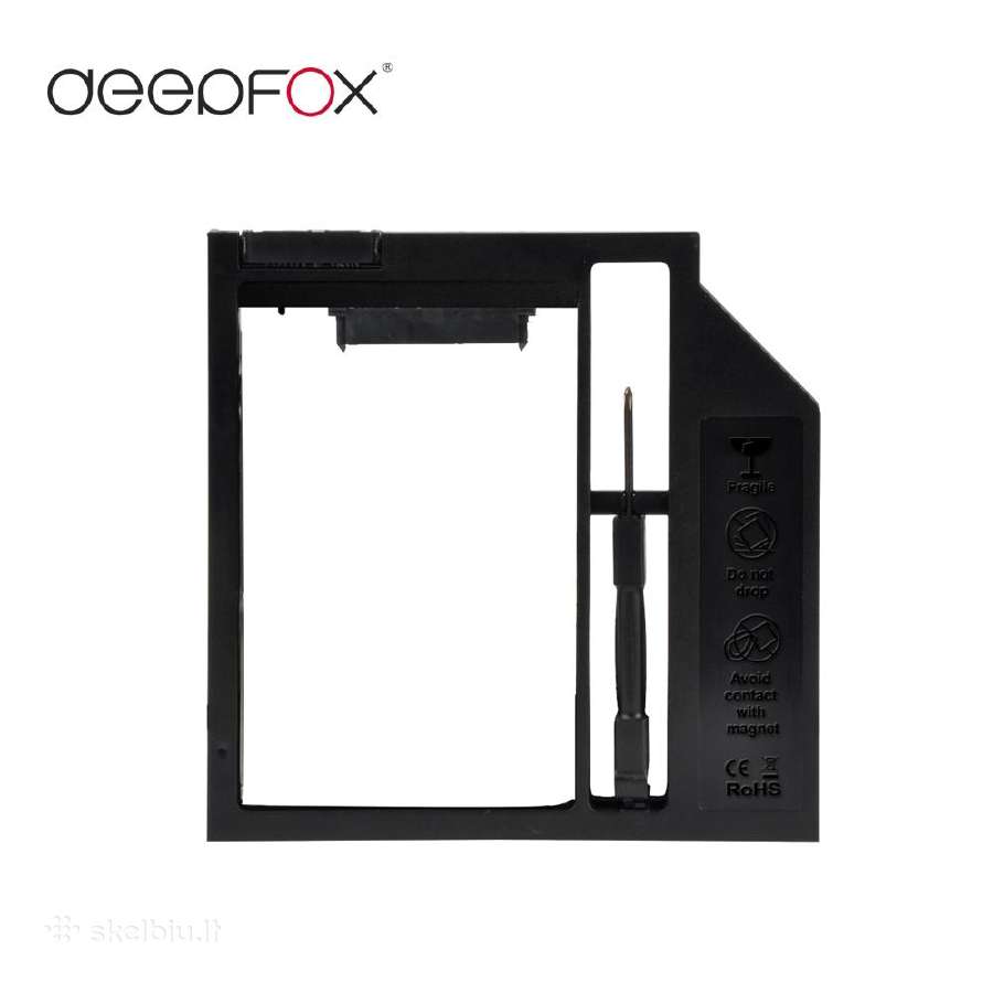 Dvd HDD SSD universalus adapteris 9.5-12mm - nuotraukos Nr. 6