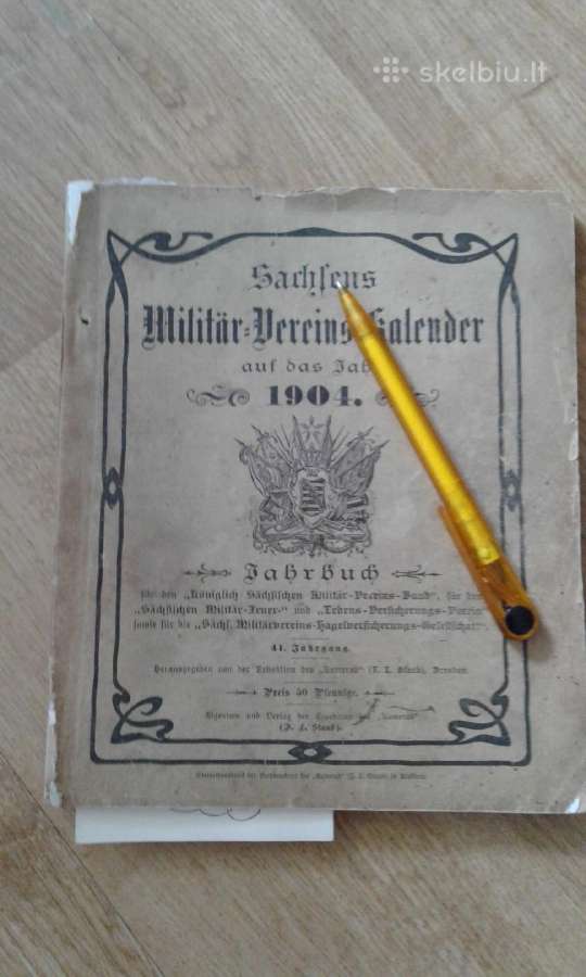 Militarinis kalendorius 1904 m.