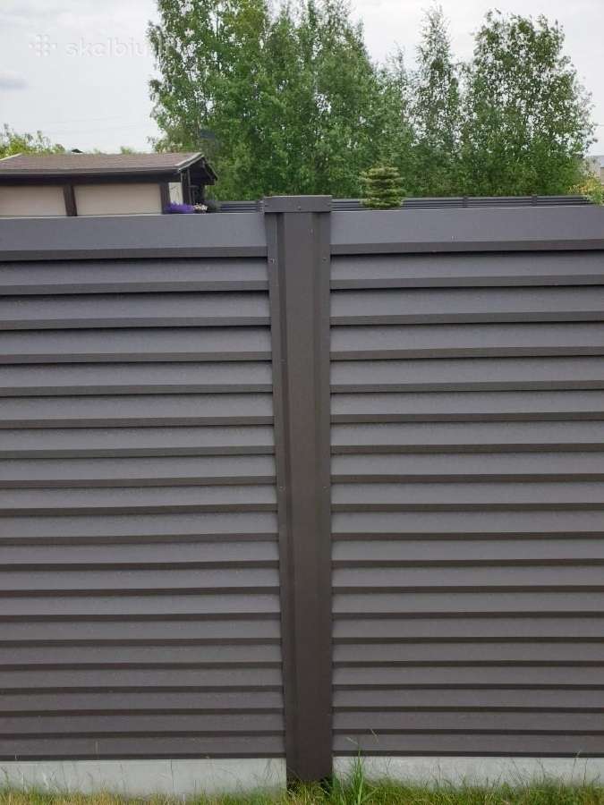 Skardinės tvoros per 5 d.d. storis 0.5mm/0.7mm. - nuotraukos Nr. 10