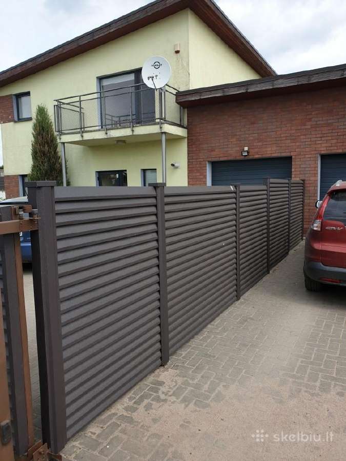 Skardinės tvoros per 5 d.d. storis 0.5mm/0.7mm. - nuotraukos Nr. 13