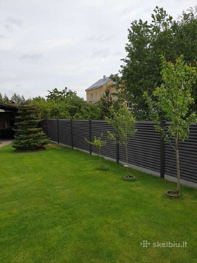Skardinės tvoros per 5 d.d. storis 0.5mm/0.7mm. - nuotraukos Nr. 12