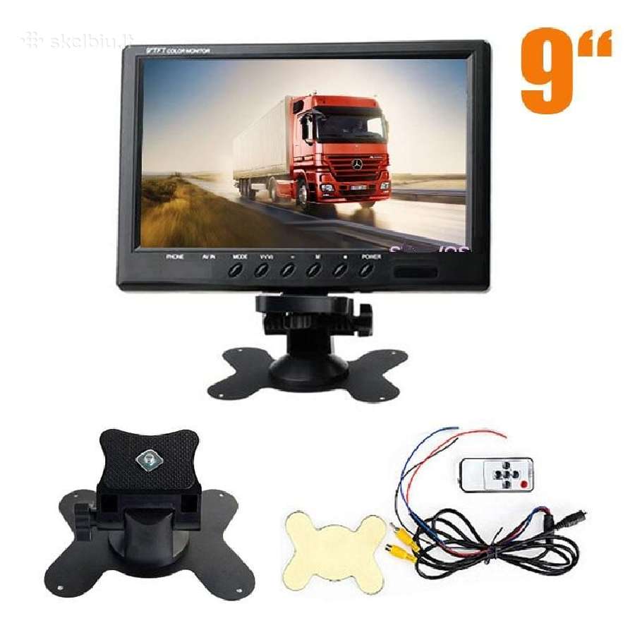 LCD monitorius ir Galinio vaizdo kamera - nuotraukos Nr. 7