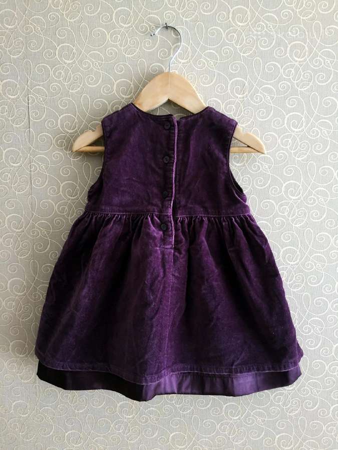 Violetinė H&m suknelė su Minnie Disney 74 d. - nuotraukos Nr. 3