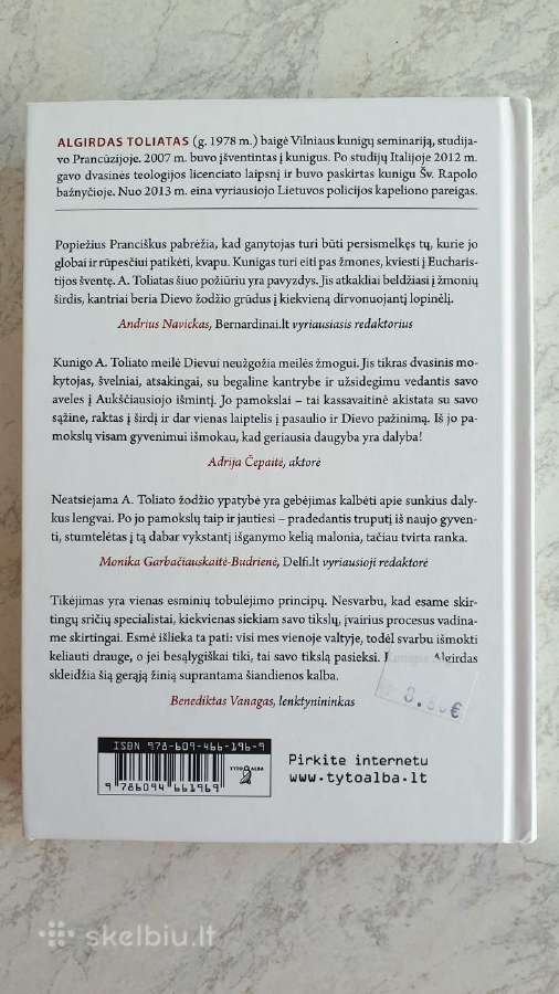 Knyga Kunigas A. Toliatas Žmogaus ir Dievo metai - nuotraukos Nr. 3