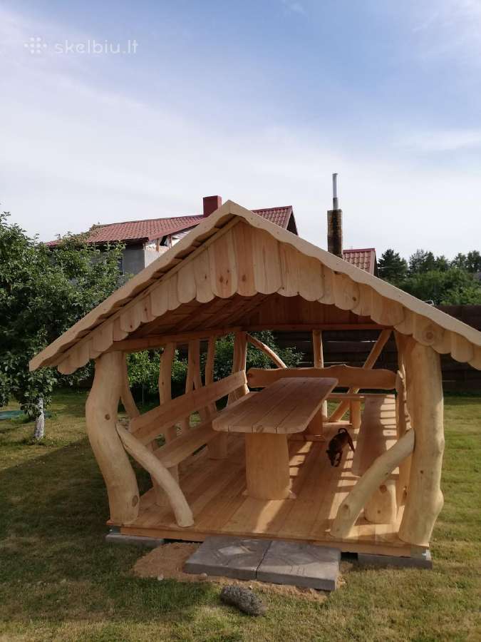 Parduodu kreivuolių pavėsines.kaina nuo 750€ - nuotraukos Nr. 12