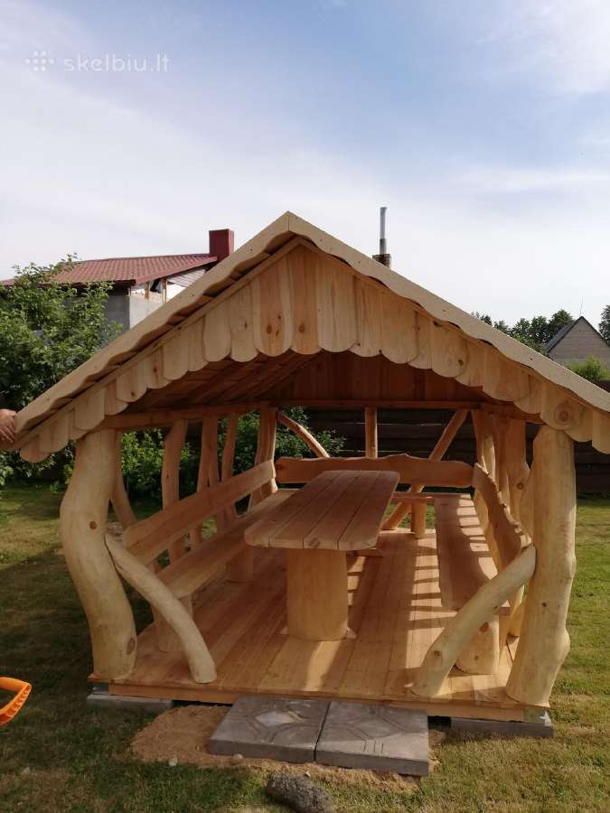 Parduodu kreivuolių pavėsines.kaina nuo 750€ - nuotraukos Nr. 22