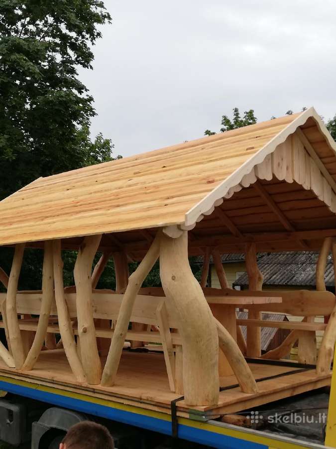 Parduodu kreivuolių pavėsines.kaina nuo 750€ - nuotraukos Nr. 23