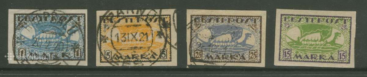Estijos (1918-1938) pašto ženklai 1dalis