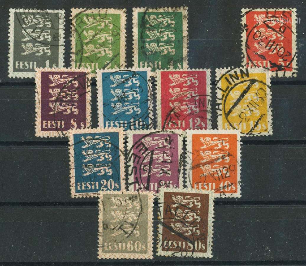Estijos (1918-1938) pašto ženklai 2dalis - nuotraukos Nr. 5