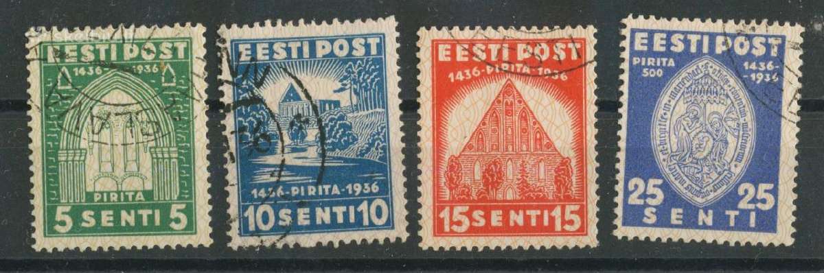 Estijos (1918-1938) pašto ženklai 2dalis - nuotraukos Nr. 10