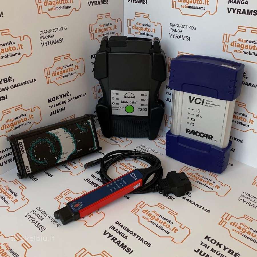 Sunkvežimių diagnostikos ir programavimo įranga - nuotraukos Nr. 2