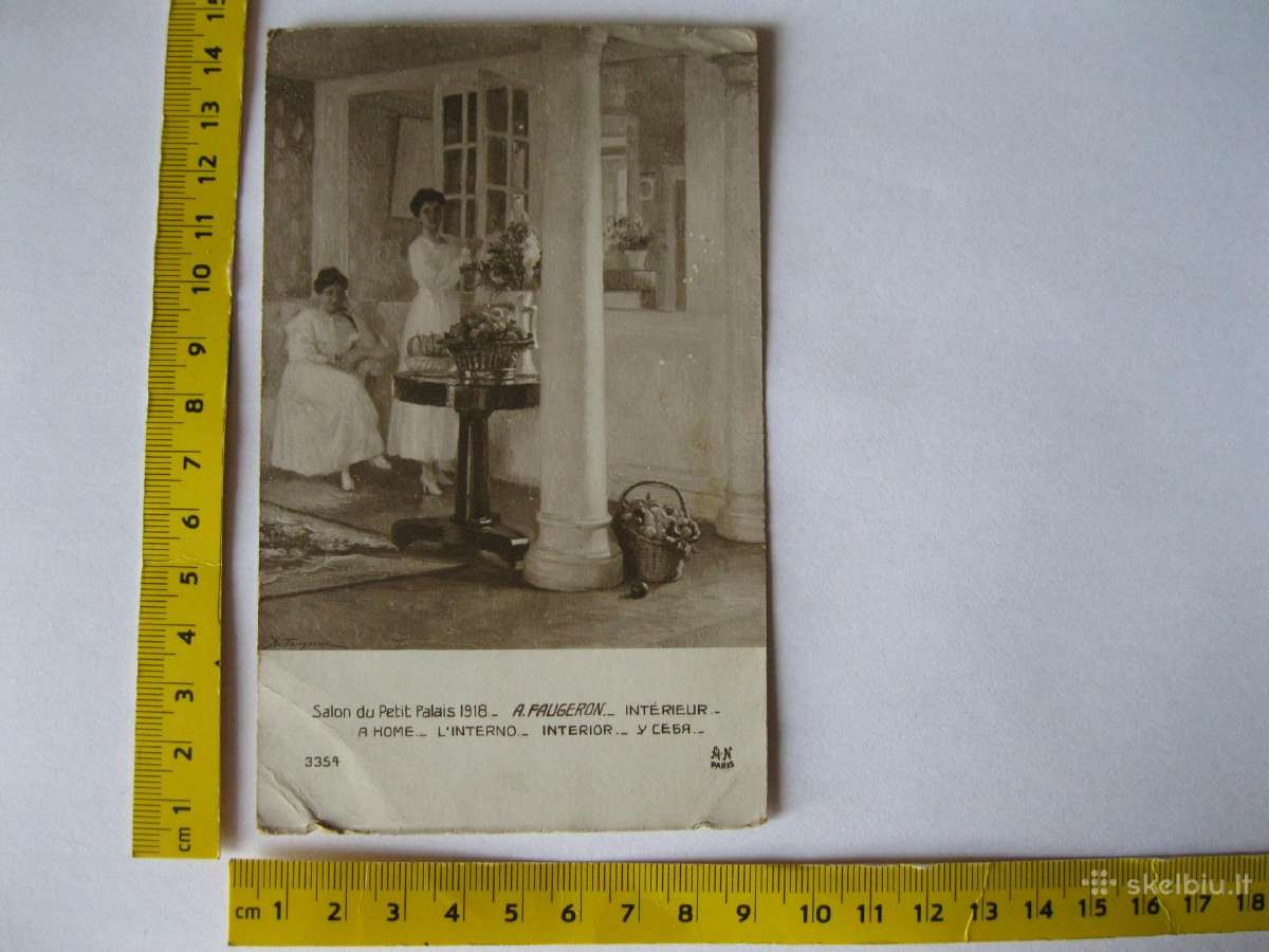 Atvirute - zr. foto Senas Atvirukas - Atvirlaiskis