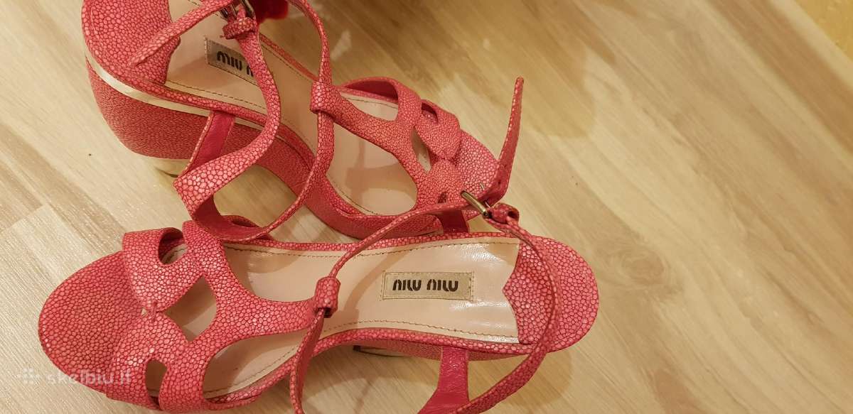 Basutės Miu miu - nuotraukos Nr. 4