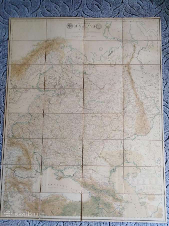 Tarpukariniai Lietuvos žemelapiai - nuotraukos Nr. 16