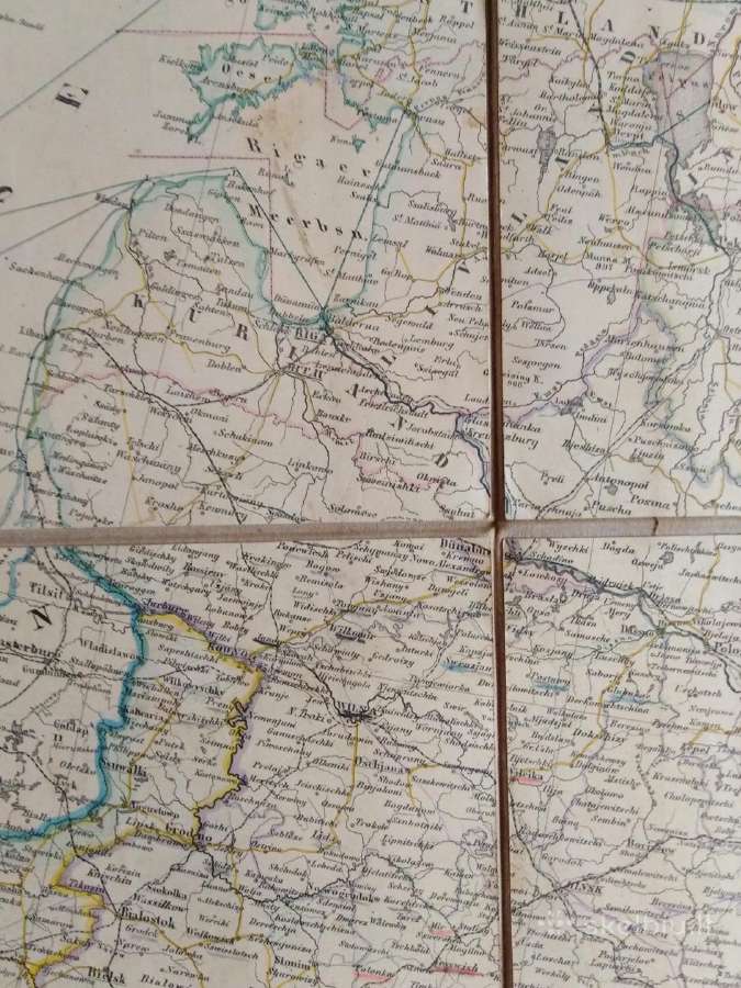 Tarpukariniai Lietuvos žemelapiai - nuotraukos Nr. 18