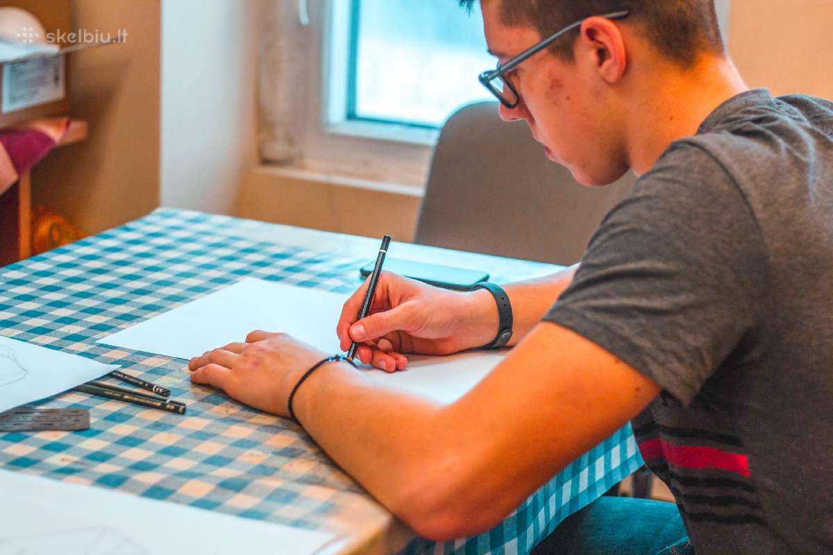 Kūrybiniai užsiėmimai menų studijoje Vilniuje - nuotraukos Nr. 11