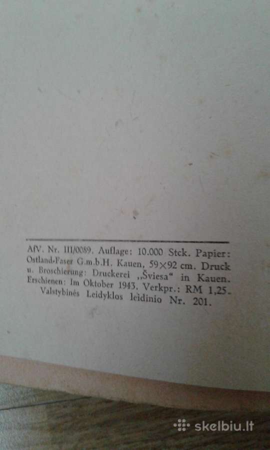 K. Jokantas -lotynų k.vadovėliai 1943 m. - nuotraukos Nr. 3