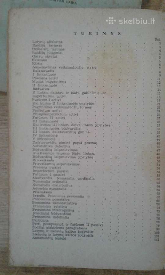 K. Jokantas -lotynų k.vadovėliai 1943 m. - nuotraukos Nr. 5