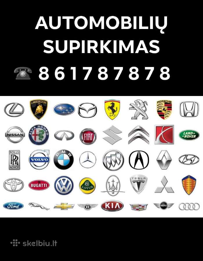 Automobiliu supirkimas Autosupirkimas Klaipėda