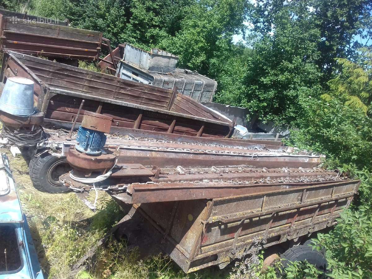 Mėšlo šalinimo transporteris,grandinė nauja ir kt. - nuotraukos Nr. 16