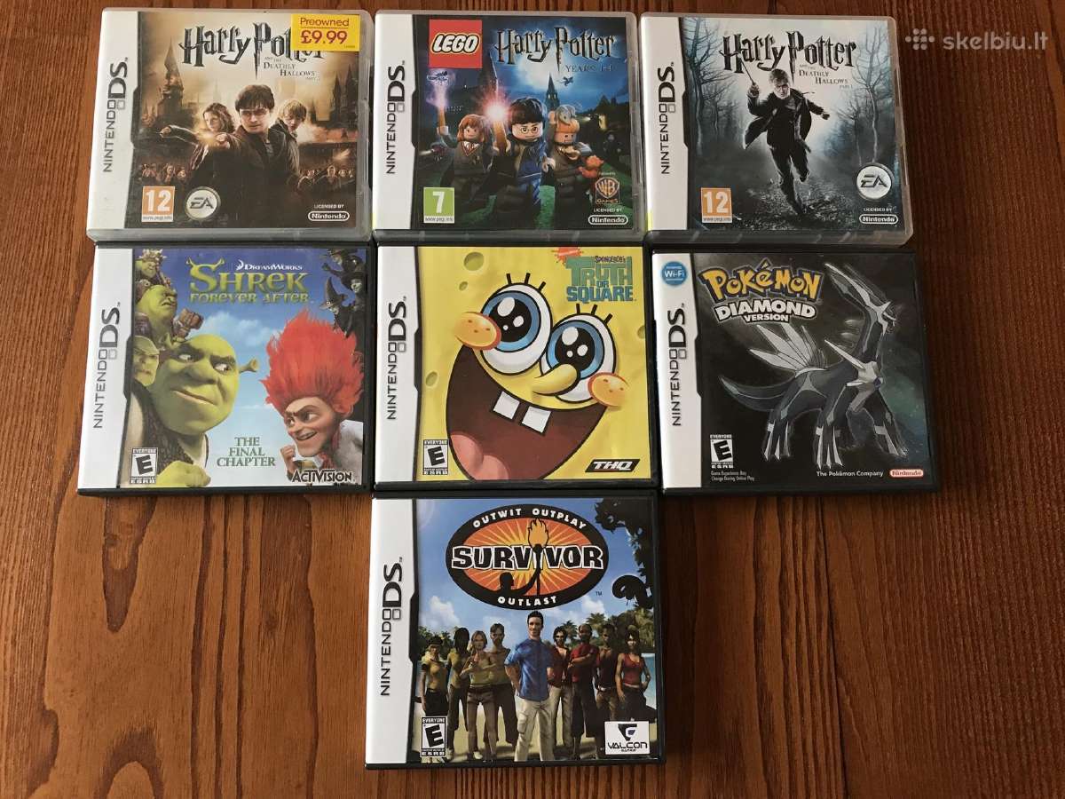 Nintendo Dsi konsolės žaidimas- Harry Potter