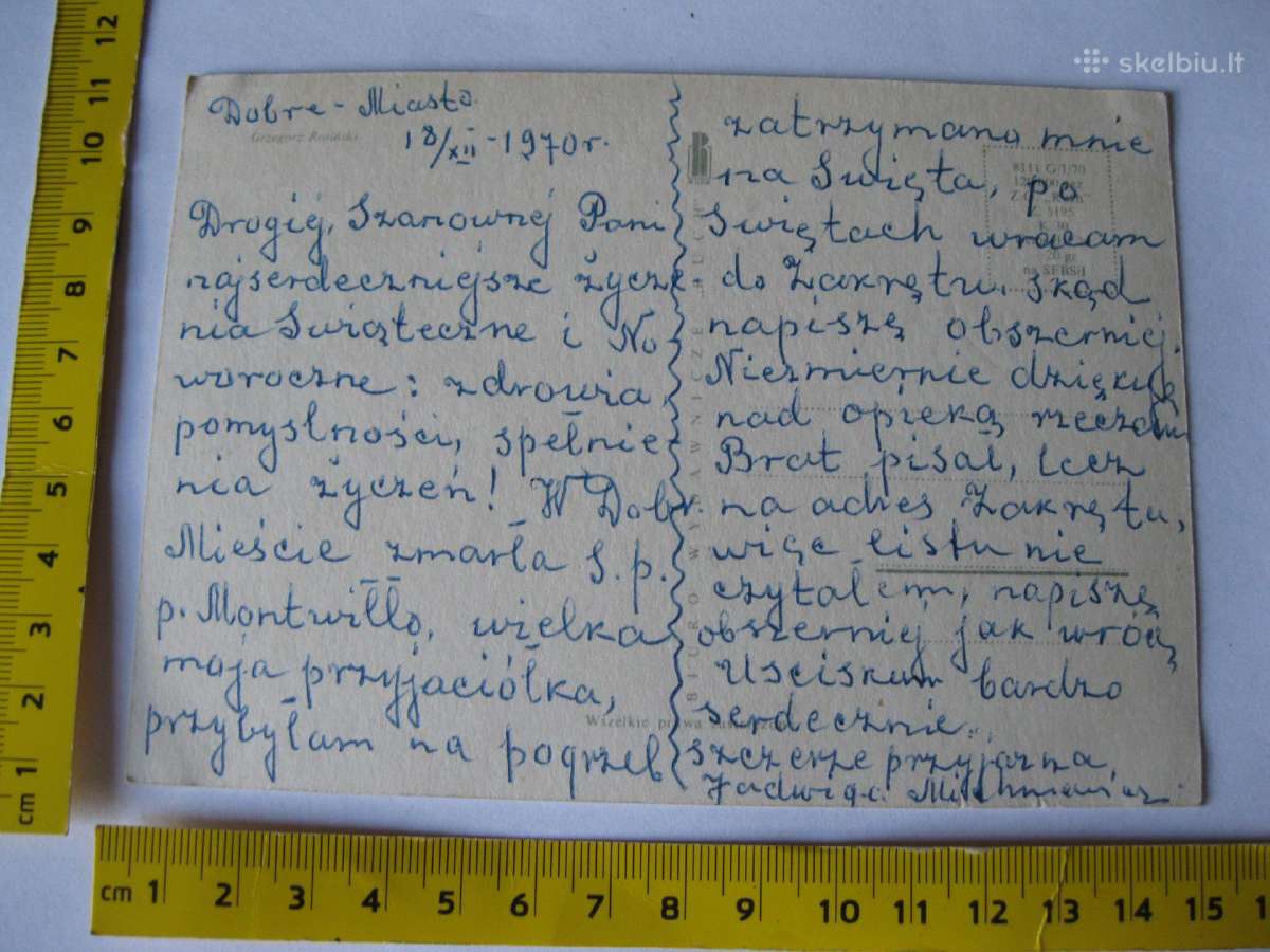 Atvirute - zr. foto Senas Atvirukas - Atvirlaiskis - nuotraukos Nr. 2