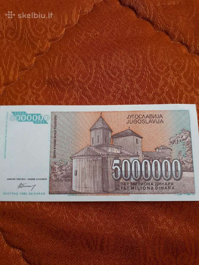 Jugoslavijos Dinarai - nuotraukos Nr. 2