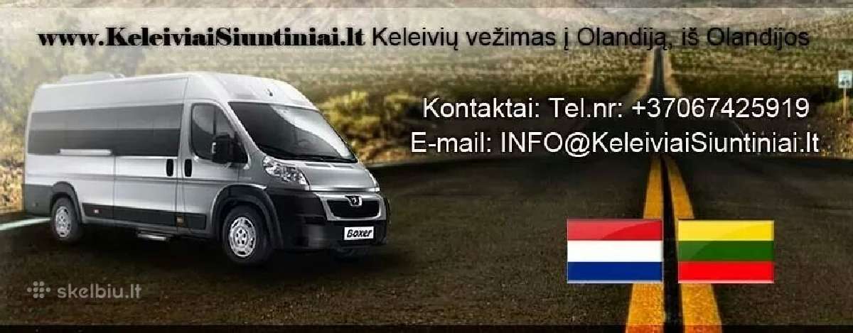 Keleivių vežimas į Vokietiją Olandiją Belgiją UK - nuotraukos Nr. 4