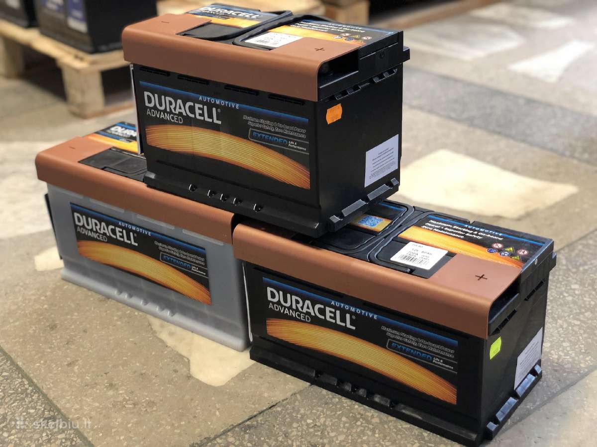Duracell advanced akumuliatoriai 3-metų garantija - nuotraukos Nr. 3