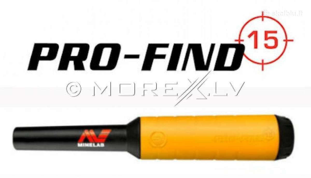 Metalo Detektoriai Minelab Pro-find 15 Pinpointer - nuotraukos Nr. 3