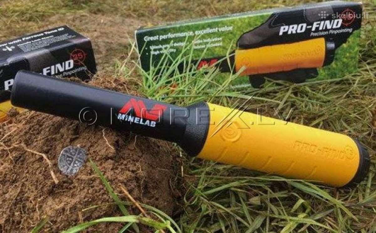 Metalo Detektoriai Minelab Pro-find 15 Pinpointer - nuotraukos Nr. 6