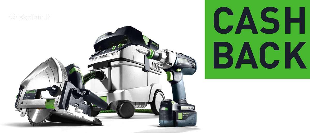 Festool įrankiai ir jų priedai. Nauji. Akcijos - nuotraukos Nr. 16