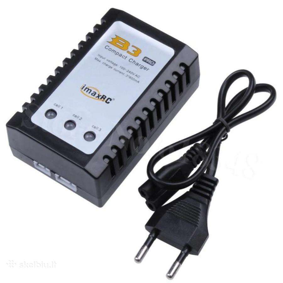 Airsoft Lipo 2s 3s pakrovėjas Imax B3 Pro