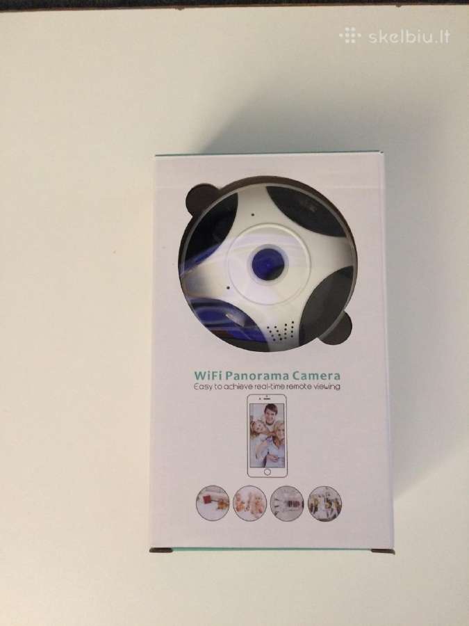 Parduodu WiFi ip kamera panorama
