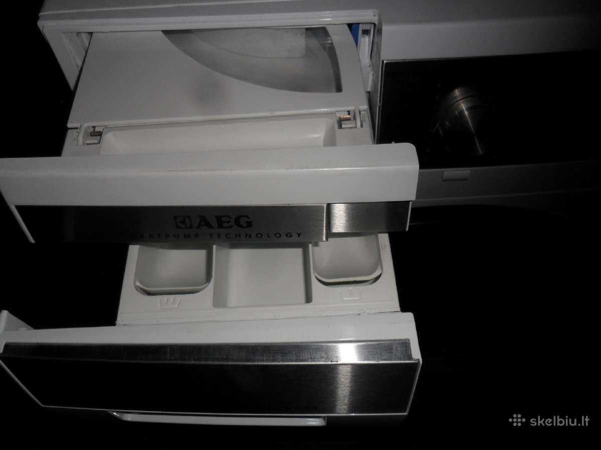 Skalbimo Masina Su Dziovykle Aeg L99696hwd - nuotraukos Nr. 7
