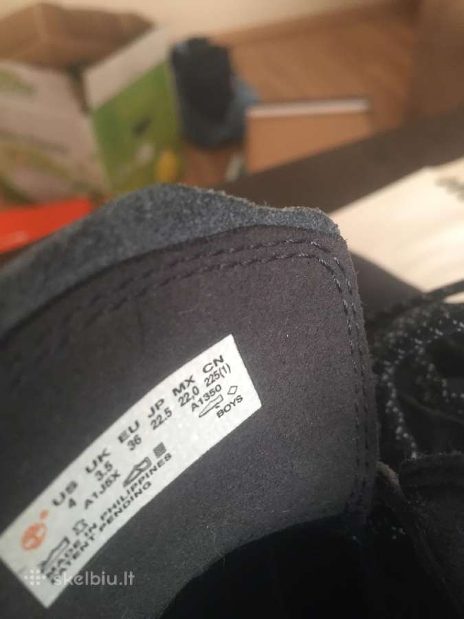 Timberland odiniai sezon. batai 36 bern./merg. - nuotraukos Nr. 3