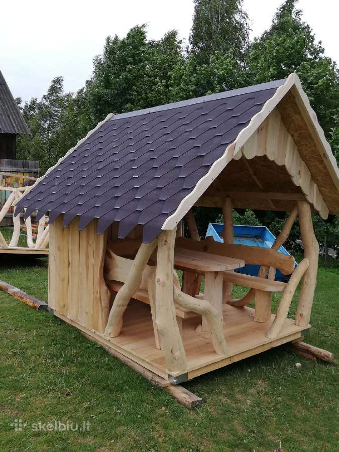 Parduodu kreivuolių pavėsines.kaina nuo 750€ - nuotraukos Nr. 9