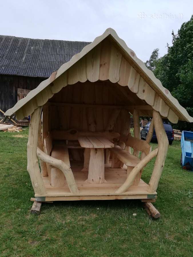 Parduodu kreivuolių pavėsines.kaina nuo 750€ - nuotraukos Nr. 24