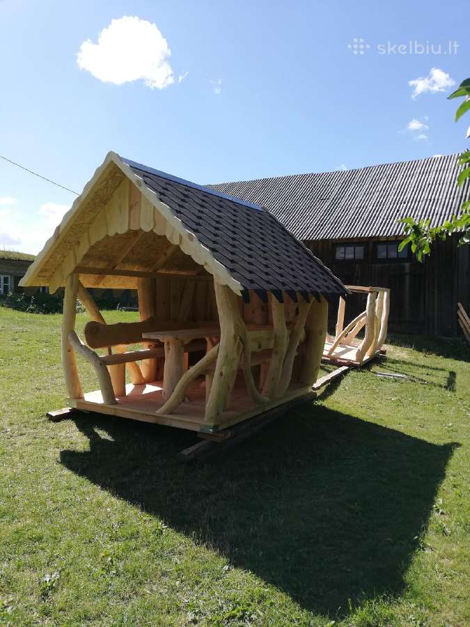 Parduodu kreivuolių pavėsines.kaina nuo 750€ - nuotraukos Nr. 25