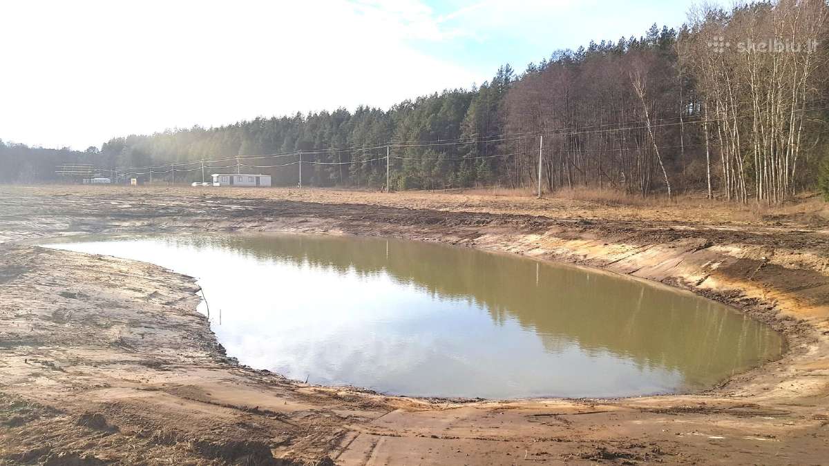 Tvenkinių kasimas, žemės kasimo ir lyginimo darbai - nuotraukos Nr. 2