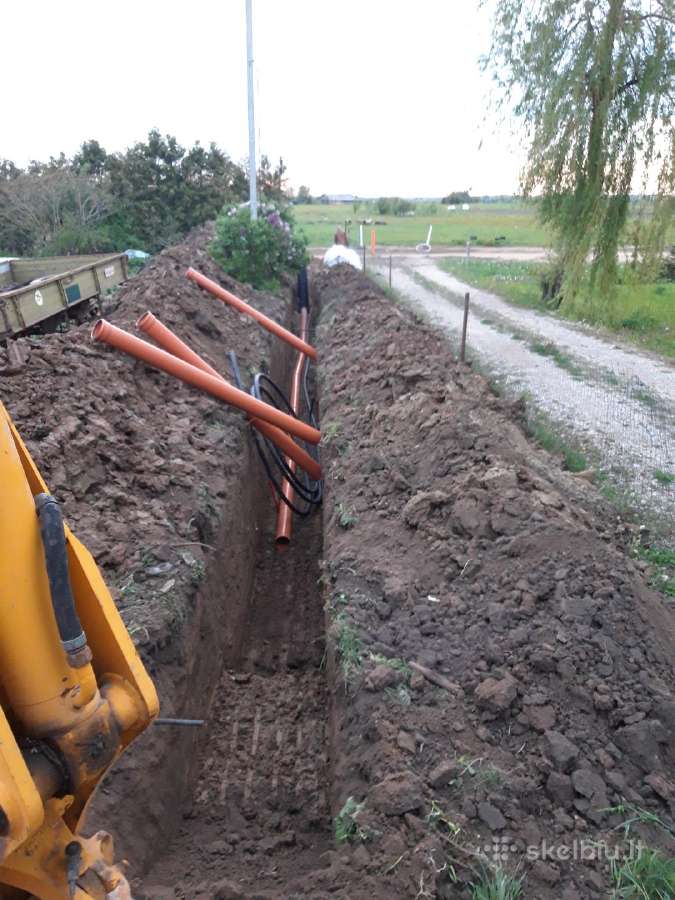 Ekskavatoriaus nuoma kartu su mechanizat. Kaunas - nuotraukos Nr. 7