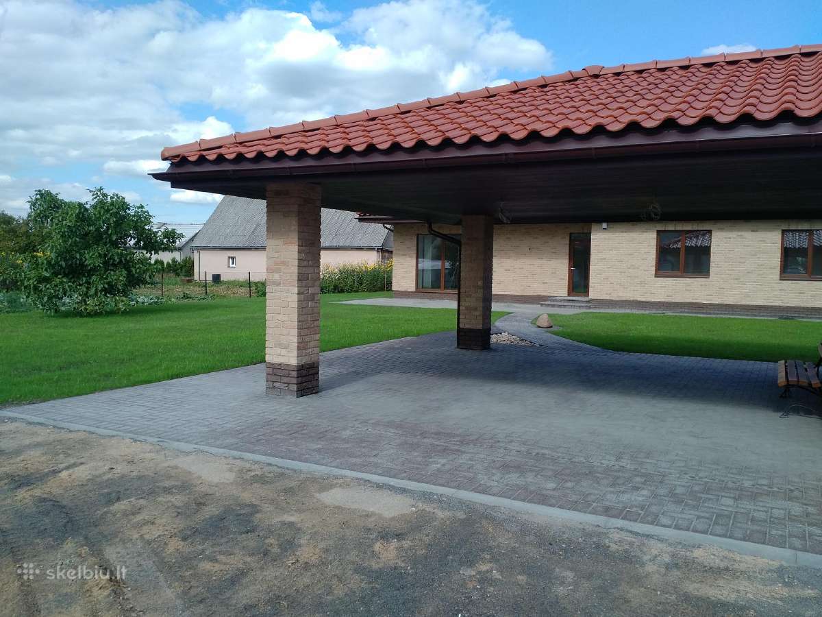Gerbūvio darbai,trinkelių klojimas. - nuotraukos Nr. 18