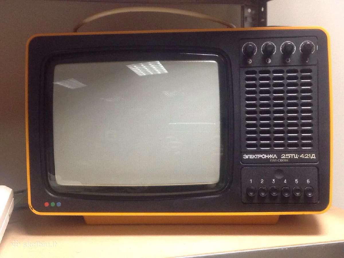 Ieškau televizoriaus Elektronika ar senų monitorių