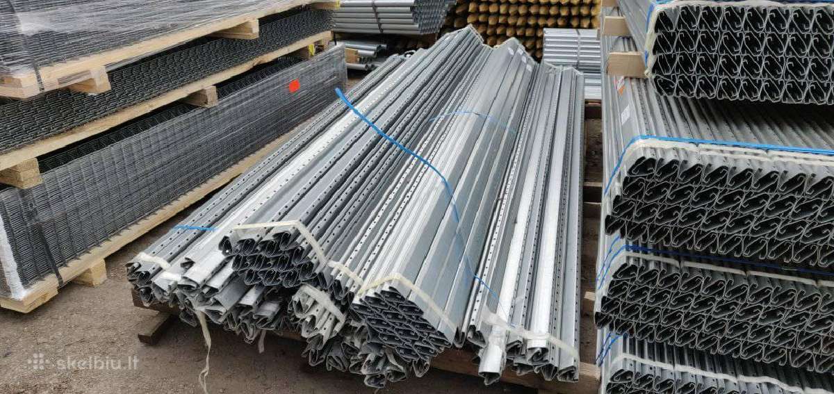 Stulpai metalas zn Z profilis kalami tvoroms - nuotraukos Nr. 9