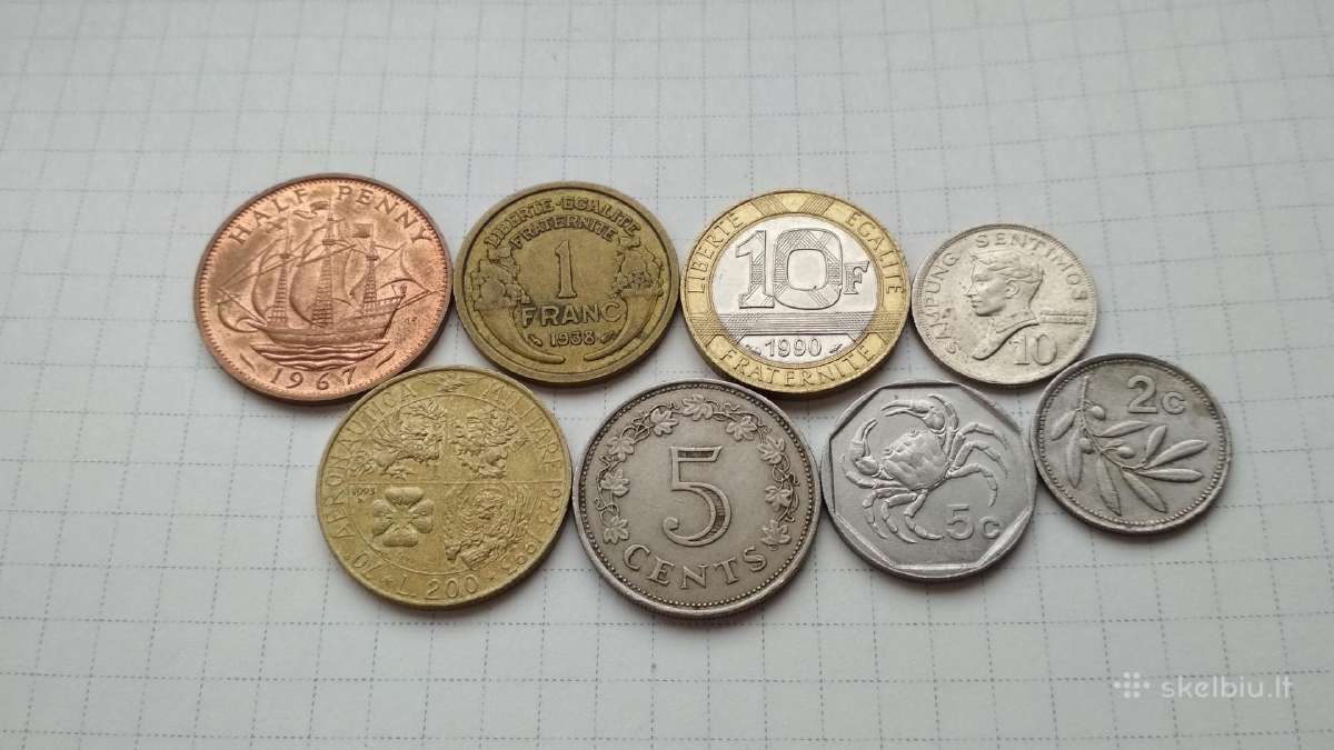 Įvairios apyvartinės monetos po 0,90€ - nuotraukos Nr. 5