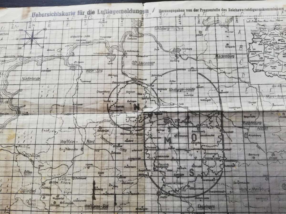 Ww2 vokiški atvirukai. Žemėlapį - nuotraukos Nr. 2