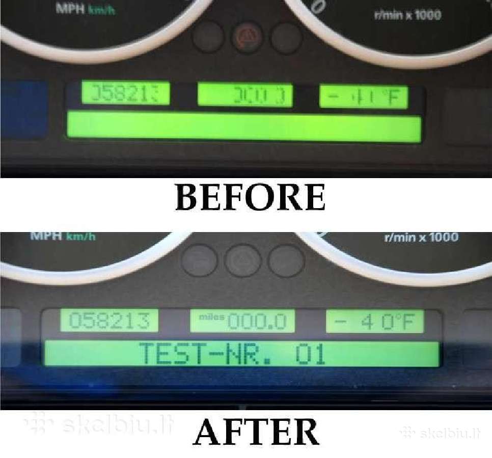 Bmw skydelio LCD pikseliu pixeliu remontas e39 e53 - nuotraukos Nr. 7
